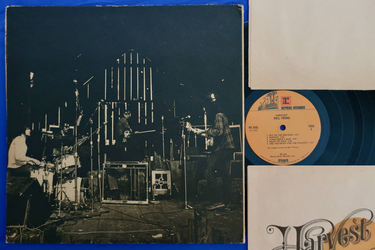米国原盤 プロモ盤 Us Promo Orig 初版ザラ紙ジャケ ザラ紙歌詞カード Wロゴなし 両面sterling刻印 Neil Young Harvest ニールヤング の落札情報詳細 ヤフオク落札価格情報 オークフリー スマートフォン版