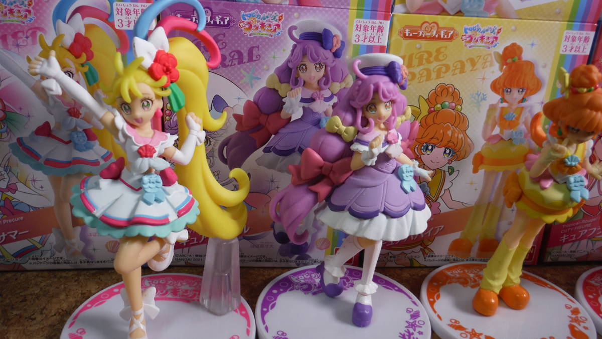 トロピカル ジュ プリキュア キューティーフィギュア 全５種セット トロピカルージュ プリキュア の落札情報詳細 ヤフオク落札価格情報 オークフリー スマートフォン版