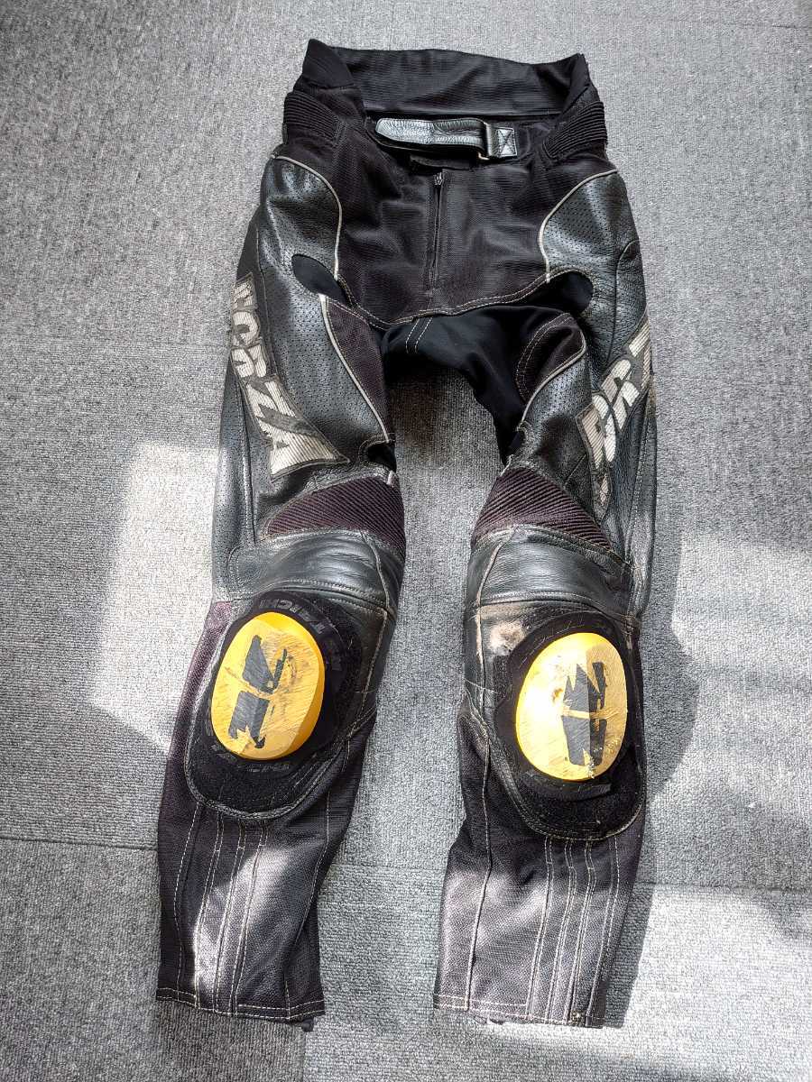 RS タイチ パンチングレザー パンツ Lサイズ RSタイチ パンチング