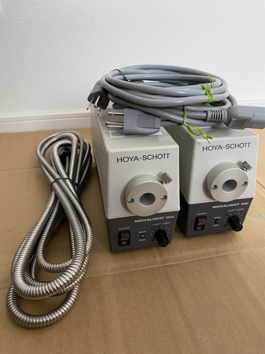 HOYA 照明光源 MEGALIGHT 100（MEGALIGHT100 (HOYA-SCHOTT)の落札情報 