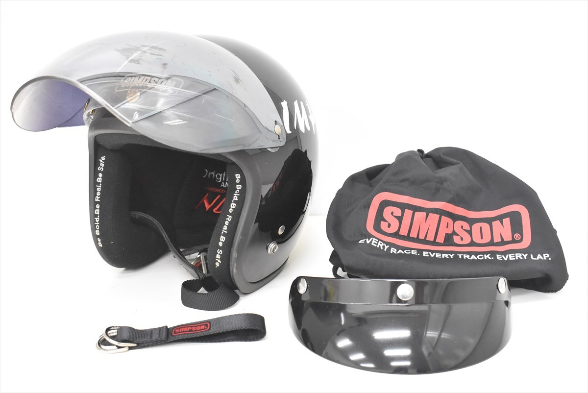 セール 【当時物】NORIX SIMPSON ENFORCER ジェットヘルメット XL 当時