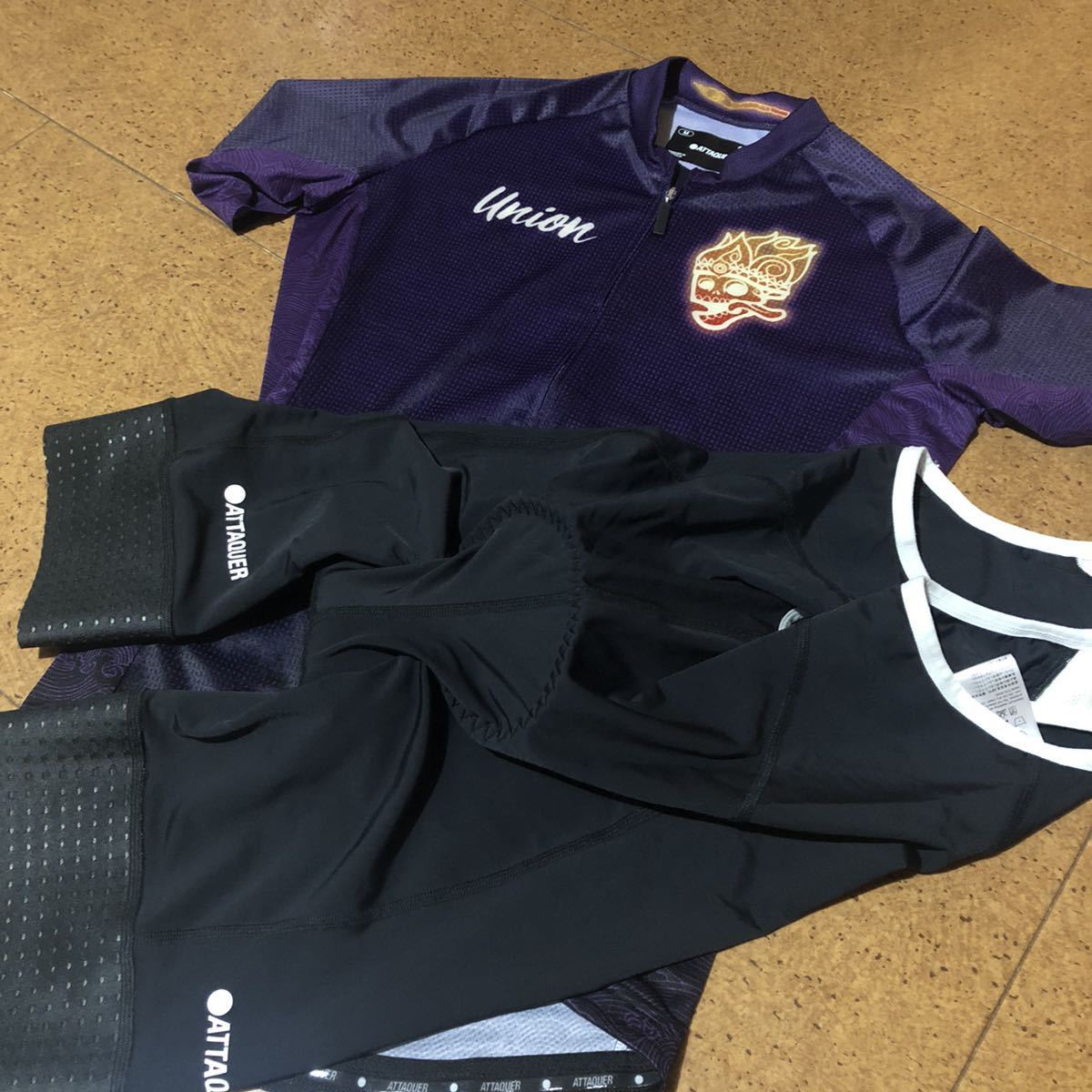 Attaquer サイクリングジャージ 半袖