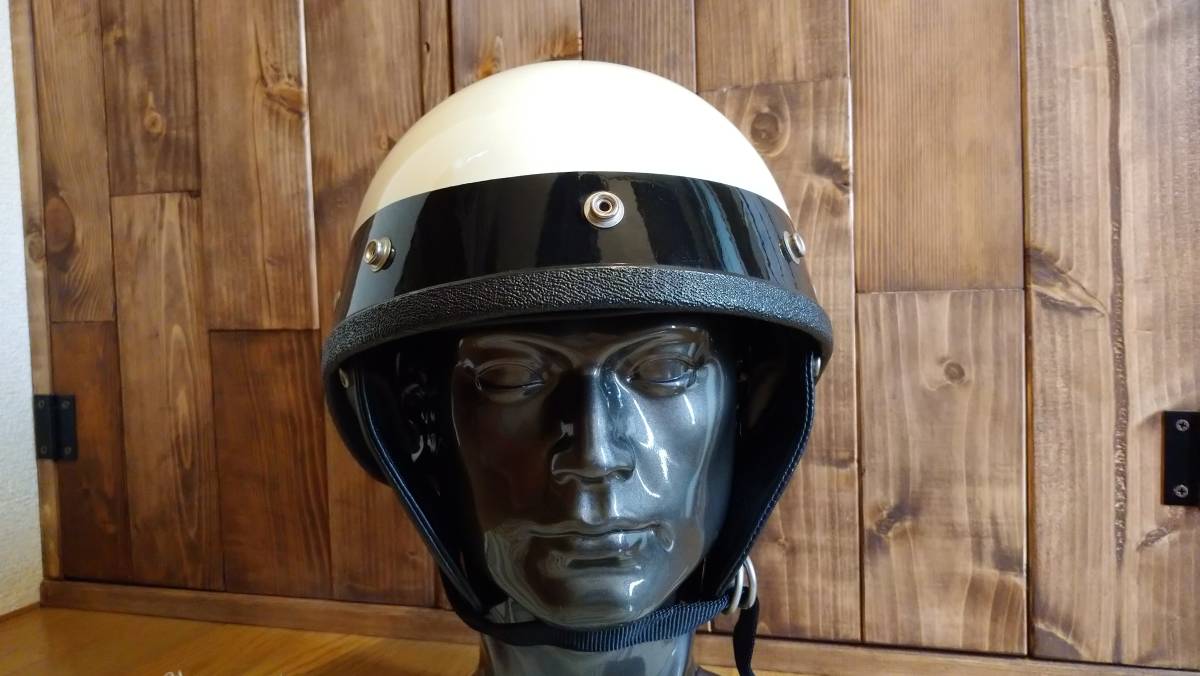 超希少！ 70年代 harley davidson type-c 純正 ポリス ヘルメット