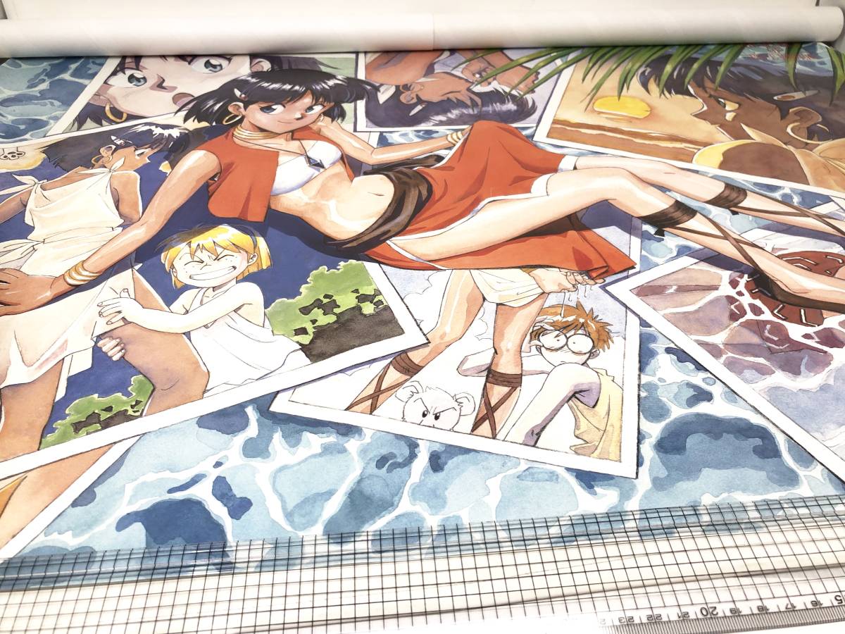 ふしぎの海のナディア B2ポスター イラスト：貞本義行の落札情報詳細