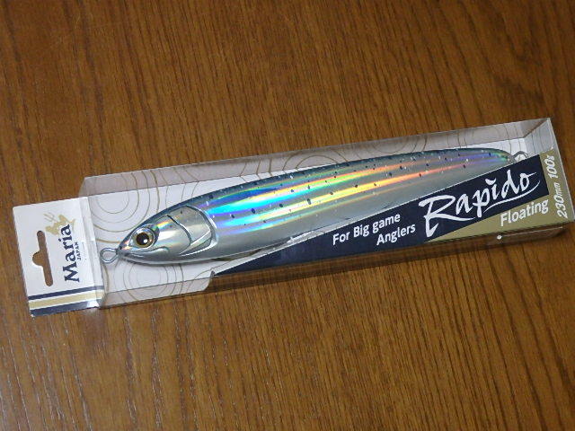 マリア 新品 限定ネオンブライト ラピード130mm30g 3色