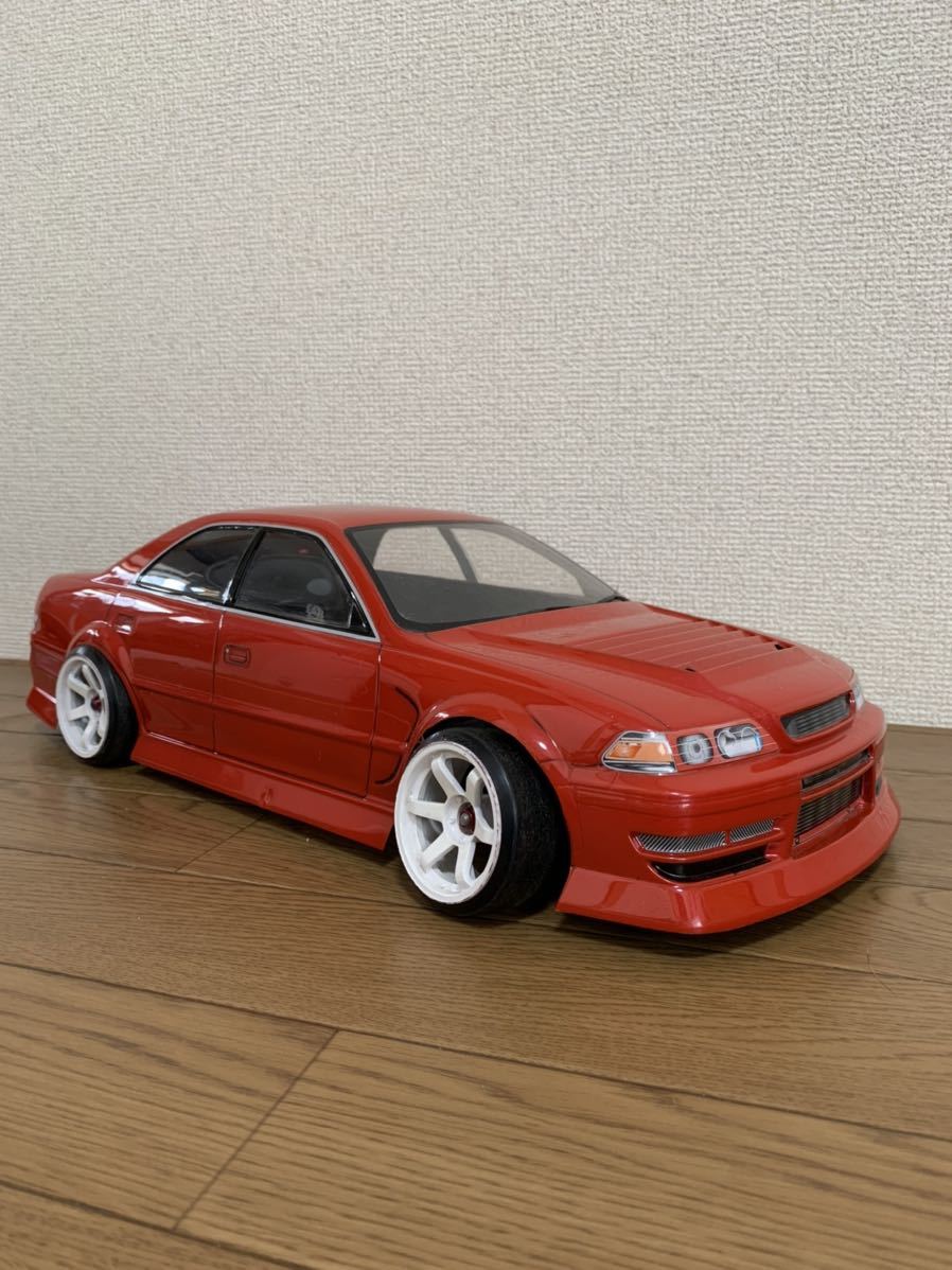 ラジコンボディ　100系マークⅡ Toyota MarkII Mark 2 JZX100 BN-Sports Edition 1-10 Body Set