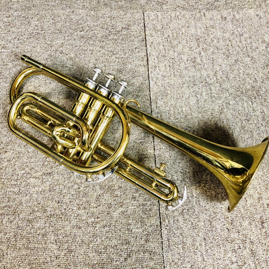美品！ KING（キング） コルネット！ （トランペット吹きへ） 整備済！ 【Vintage Brass/3か月整備】の落札情報詳細