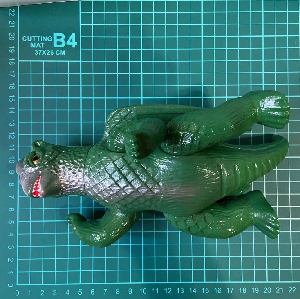 美品 大巨獣ガッパ ソフビ 復刻版 日活 レア☆当時物☆1円スタートの 