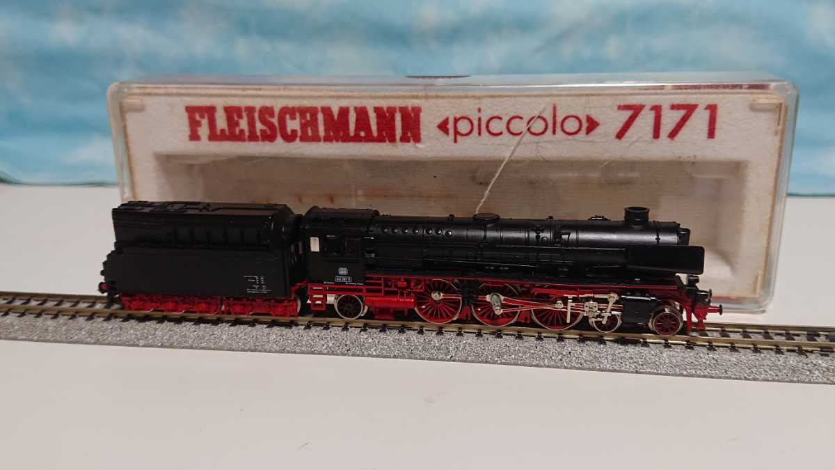 ドイツ製Nゲージ蒸気機関車 FLEISCHMANN piccolo 7161型