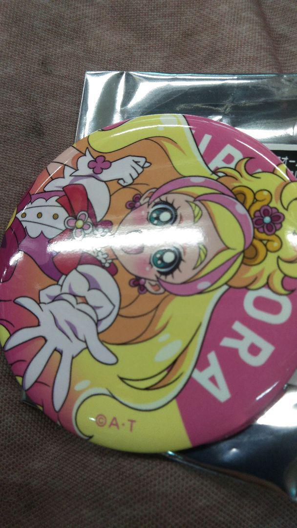 プリキュア　ピックアップ　缶バッジ　キュアフローラ プリキュア プリティストア限定 ピックアップフェア キュアフローラ