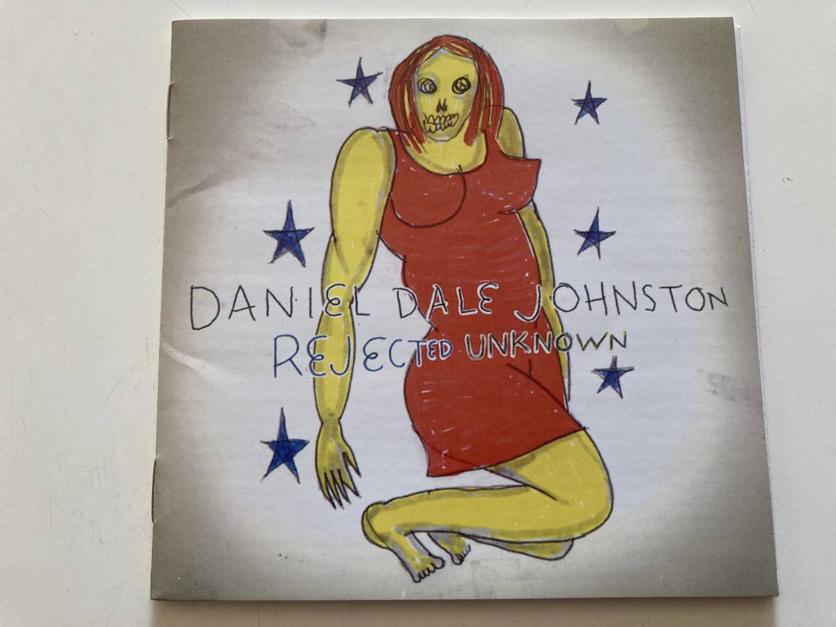 Daniel Johnston ダニエルジョンストン ドローイング 直筆サイン入