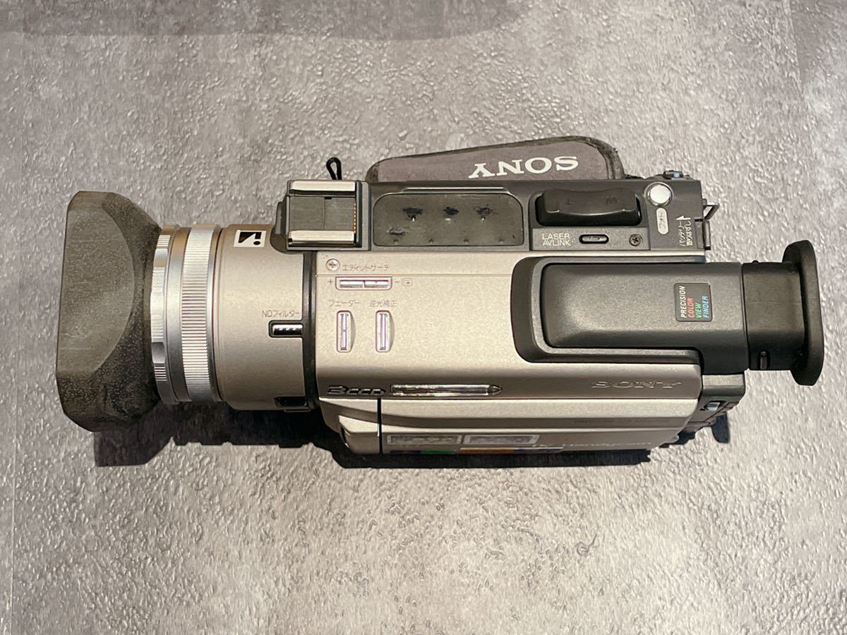 【目立った傷や汚れなし】SONY ソニー DCRTRV900 デジタルビデオカメラ ハンディカム FLOPPY DISK ADAPTER（フロッピーディスクアダプター）FAP1 の落札情報