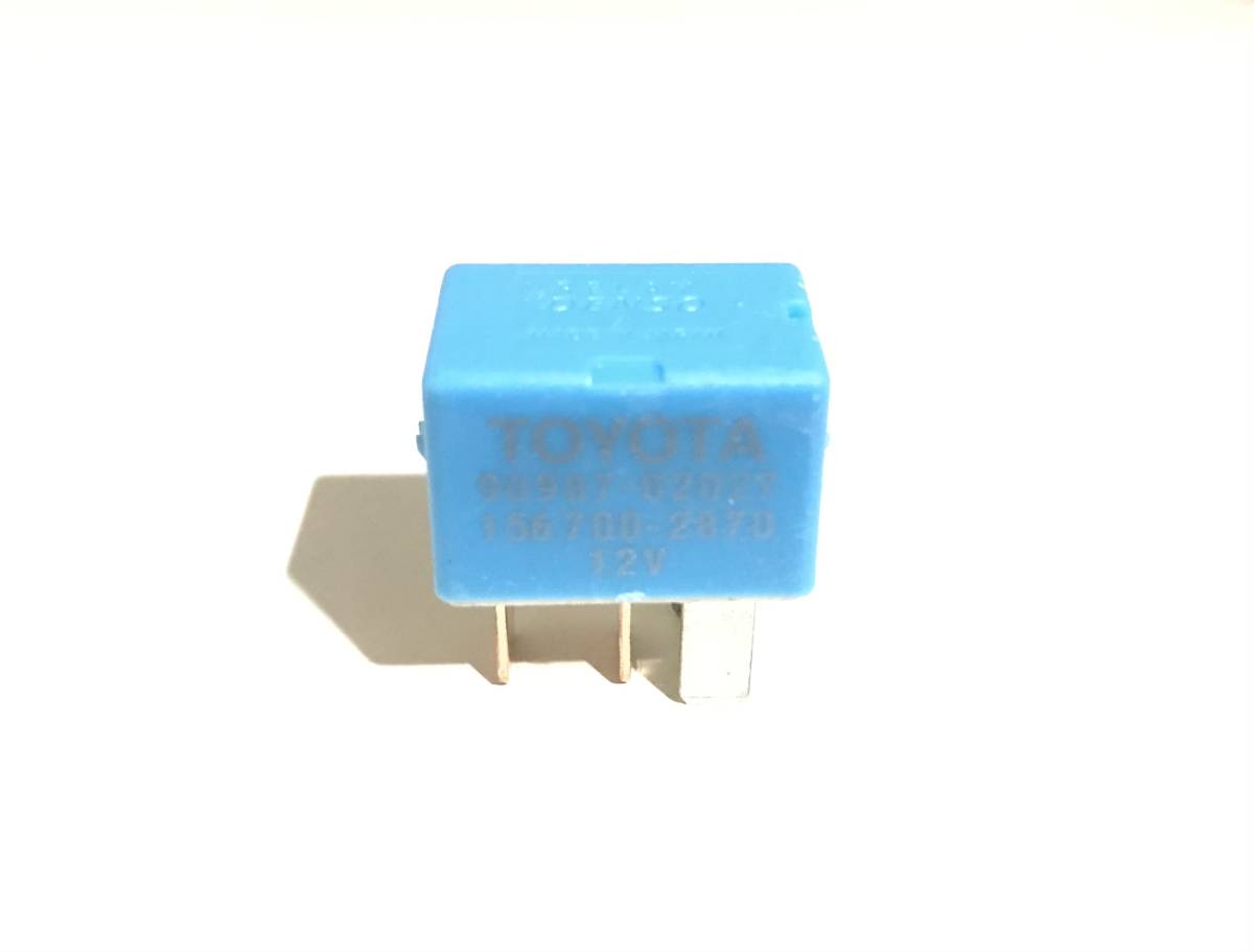 【未使用】★新品送無即納 トヨタ 純正 RELAY 12V 20A リレー トヨタ 9098702027 DENSO デンソー 156700