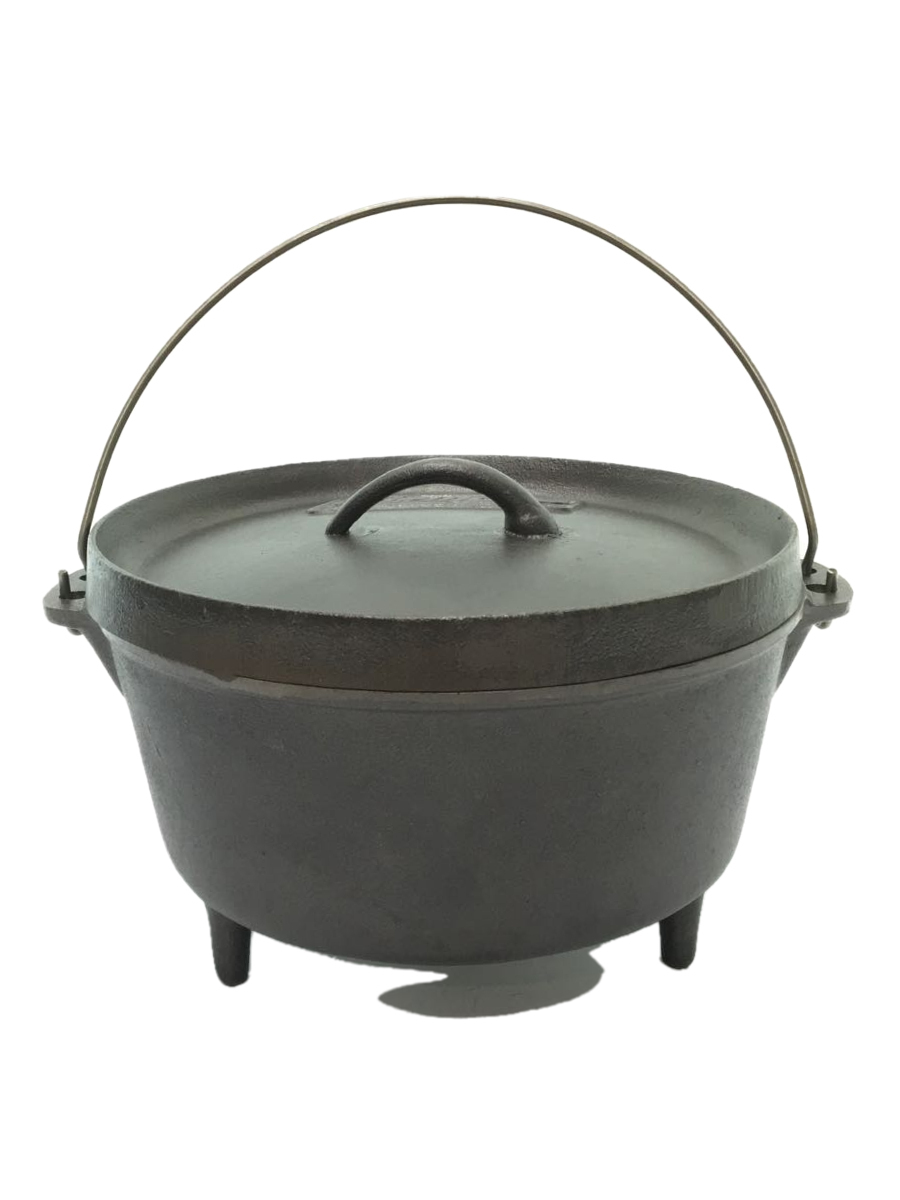 【やや傷や汚れあり】Coleman キャンプ用品/BLK/DUTCH OVEN (10inch)/アウトドア/キッチン/BBQ/屋外 の落札