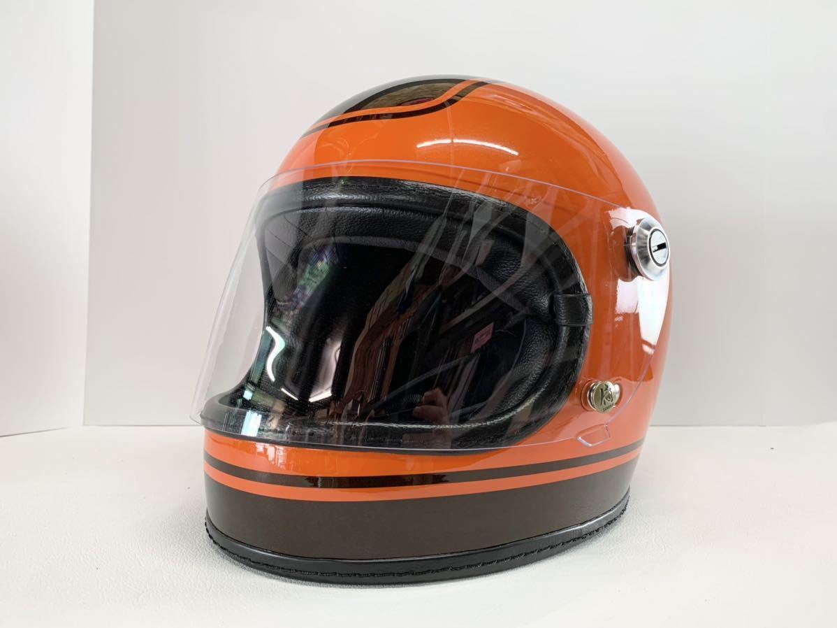 未使用】XLサイズ新品ヴィンテージタイプフルフェイスヘルメット