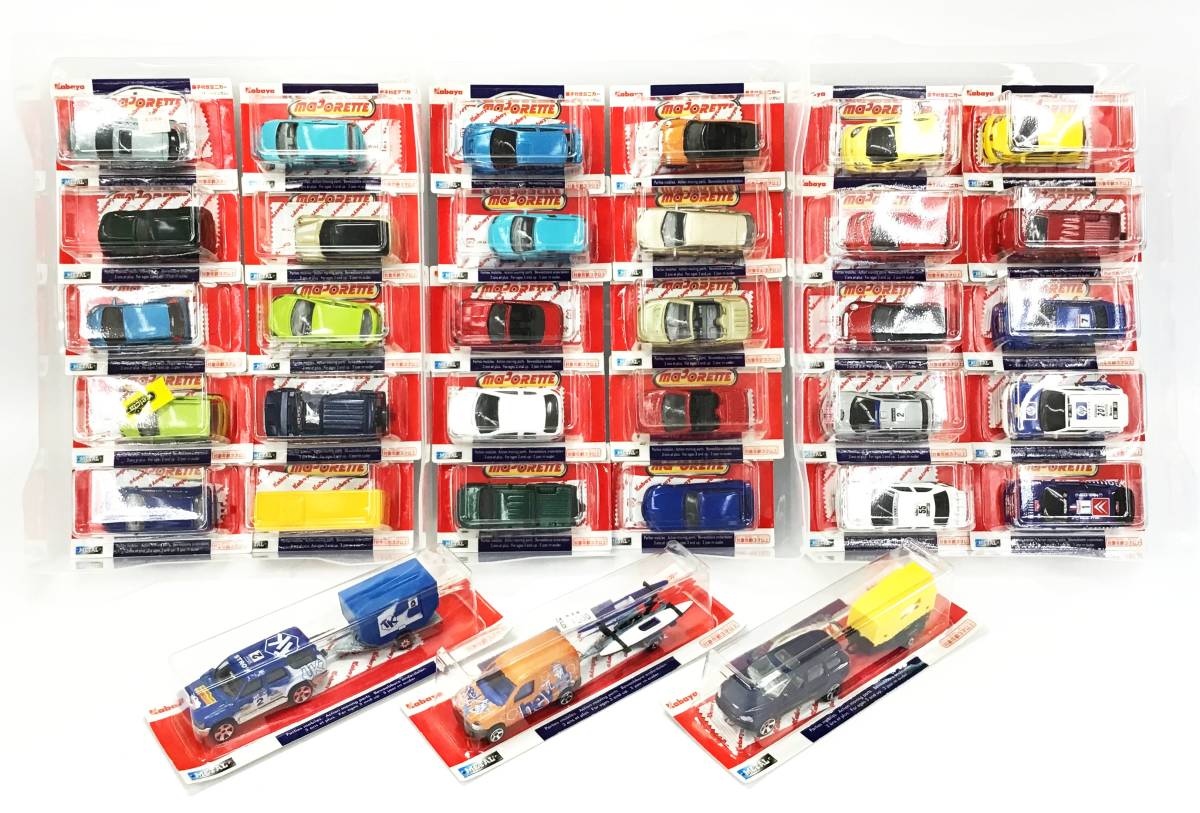 未使用】未開封 大量 33台セット カバヤ マジョレット ミニカー コンプ