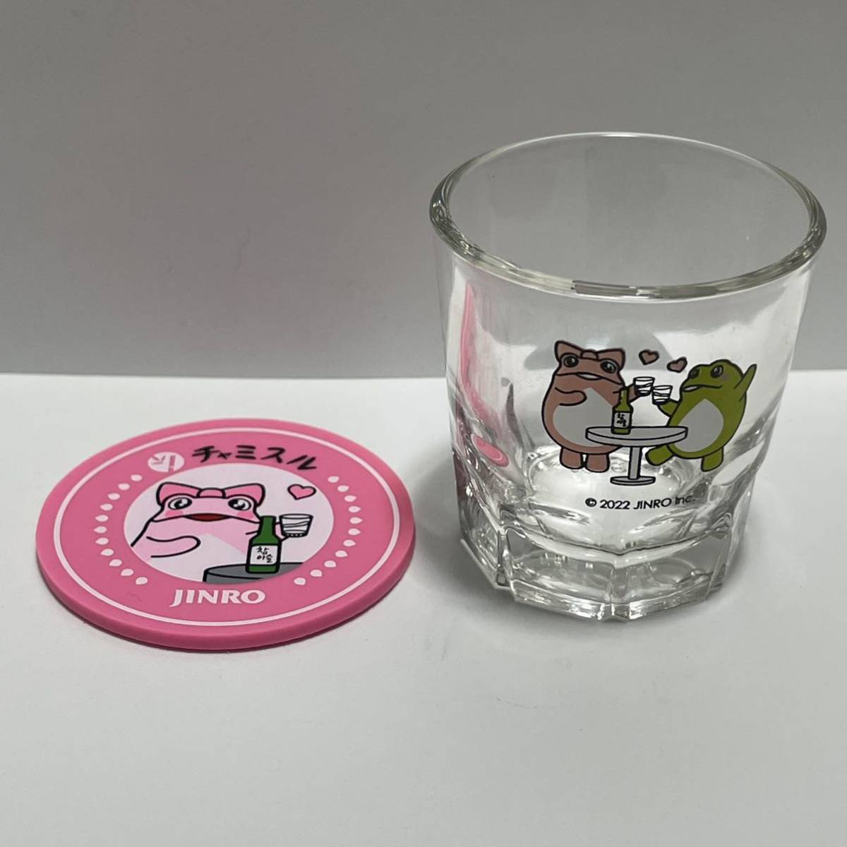新品未使用 韓国 IU チャミスル ショットグラス(ペア)