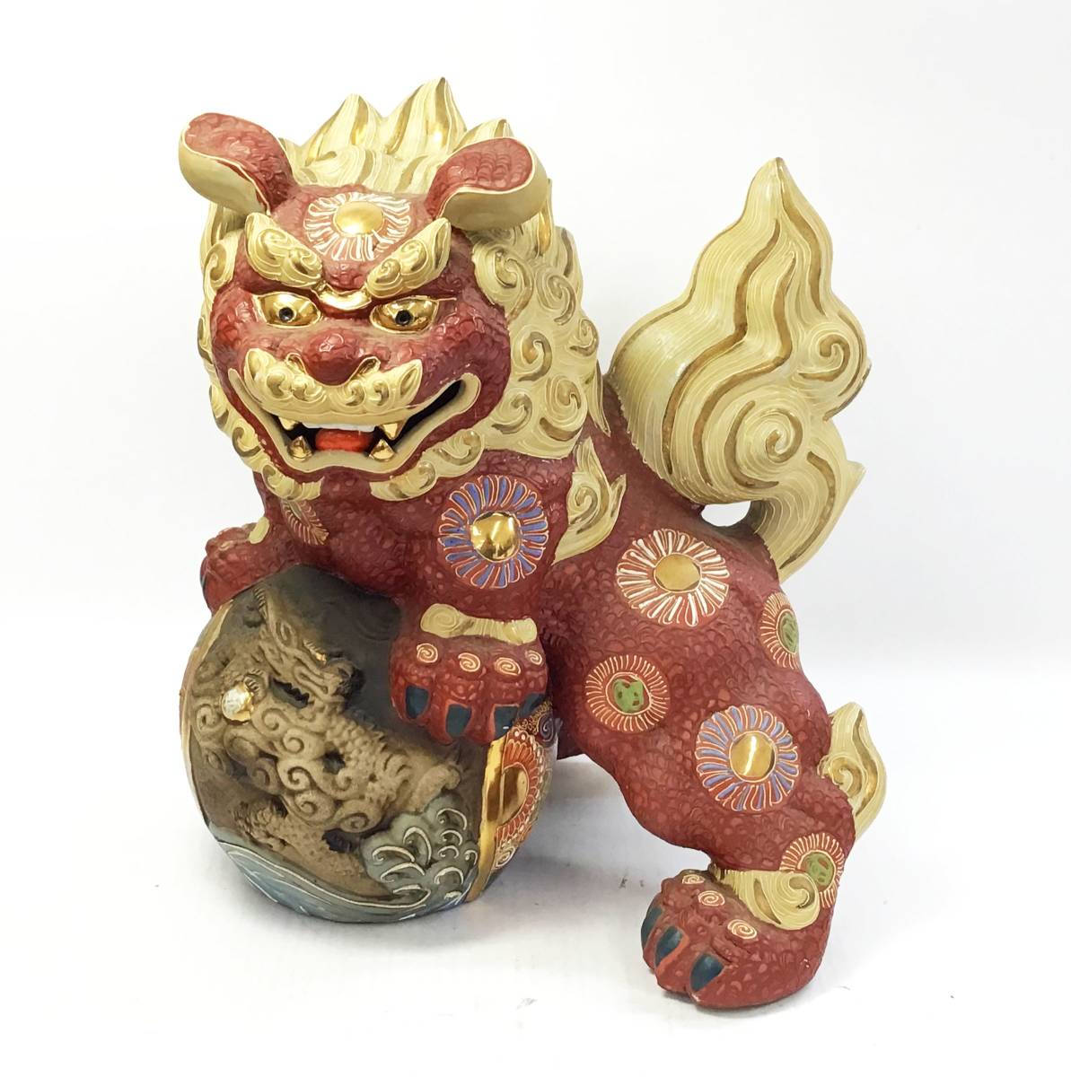 高額売筋 送料込み 備前 小西 陶古 獅子 狛犬 置物 陶器 高さ約16cm 縁起物 Www Thewalldogs Com 高額売筋 送料込み 備前 小西 陶古 獅子 狛犬 置物 陶器 高さ約16cm 縁起物 Www Thewalldogs Com