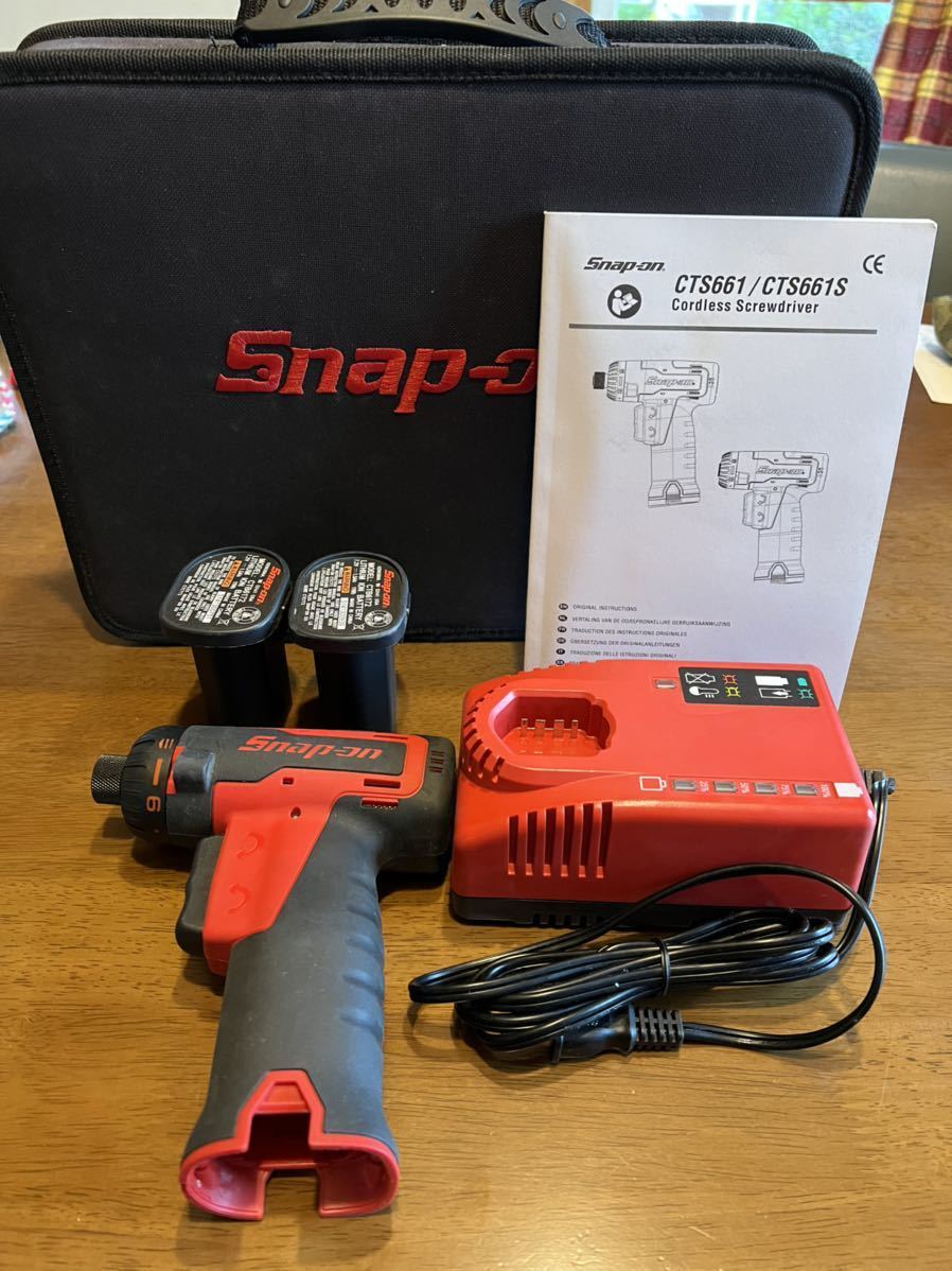 【やや傷や汚れあり】 Snap-on 電動スクリュードライバー スナップオン の落札情報詳細 - ヤフオク落札価格情報 オークフリー