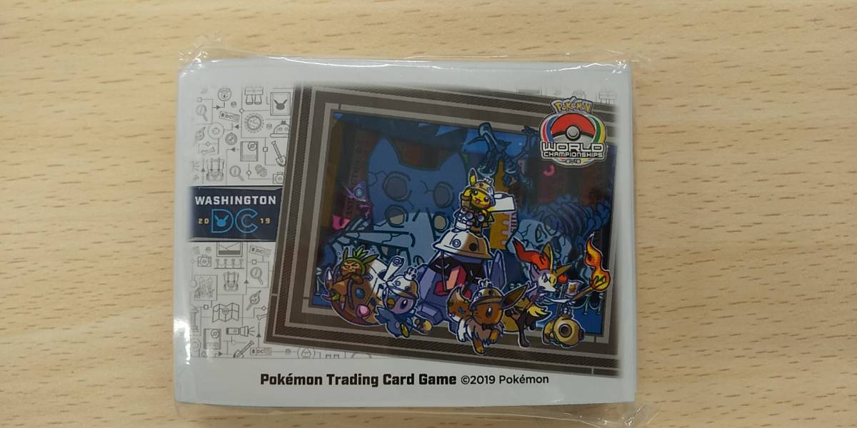 ポケモンカード　ワシントン　プレイマット　ダメカンダイス　WCS2019 ポケモンカード ワシントン プレイマット ダメカンダイス WCS2019