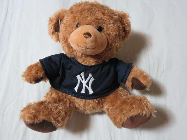 NY☆ニューヨークヤンキース テディベア くま クマ ぬいぐるみ