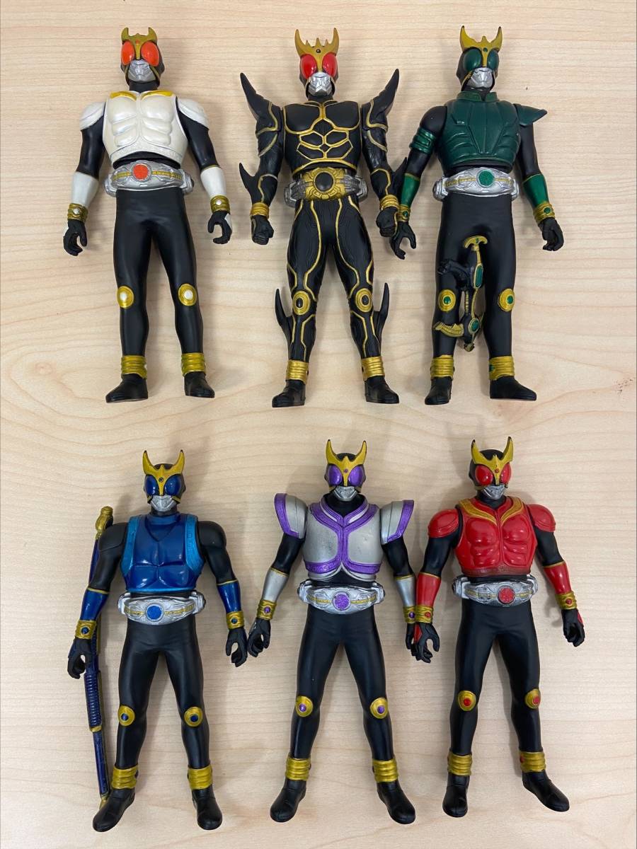 仮面ライダー クウガ アギト ライダーヒーローシリーズ 初期版 7種セット