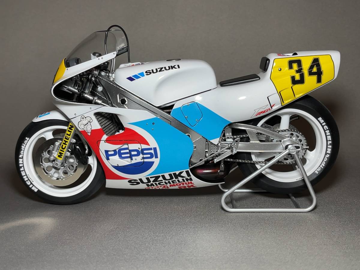 限定品 フジミ 1/12 ペプシ・スズキ RGV-γ w/カルトグラフ