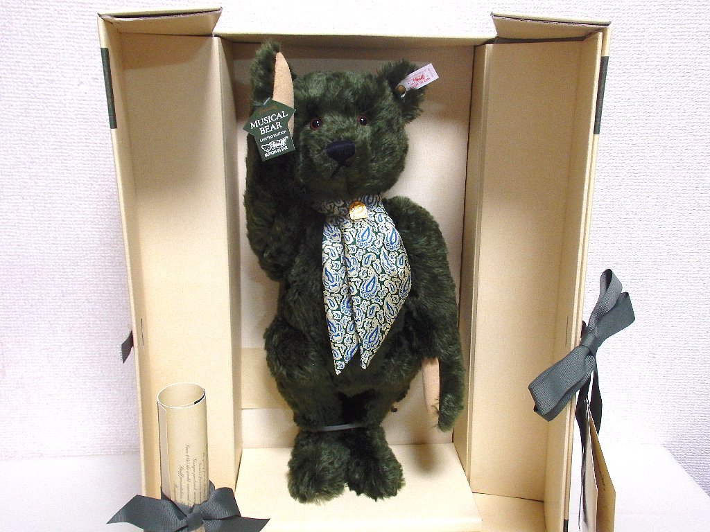 STEFF シュタイフ　ミュージカルベア　1995 　ハロッズ限定 STEFF シュタイフ ミュージカルベア 1995 ハロッズ限定 - メルカリ