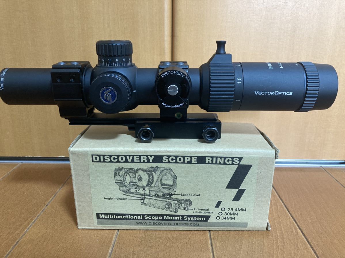 VECTOR OPTICS スコープ Forester Gen II VectorOptics Forester 1-5