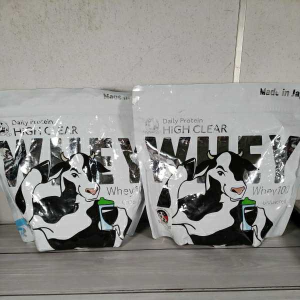 【未使用】410y1811★ホエイプロテインdaily protein high clear wheyドイツ産1kg daily