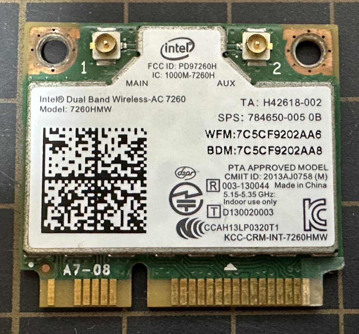 Dell AR5B225 DW1703 WLAN WiFi 802.11 b/g/n