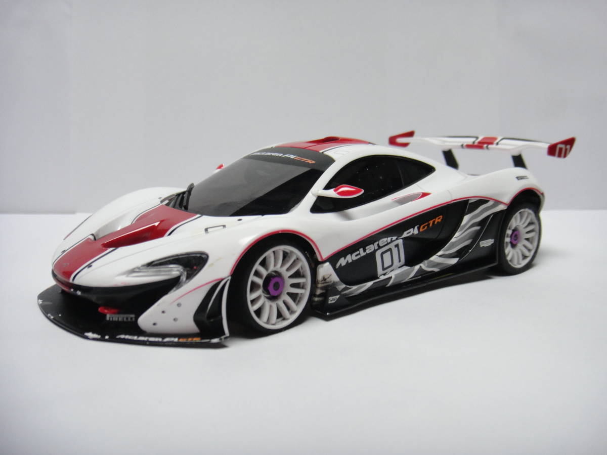京商 ミニッツASC McLaren P1 GTR 1/27 スケール ASC MR03W-MM McLaren P1™ GTR ホワイト/レッド MZP253WR | 京商