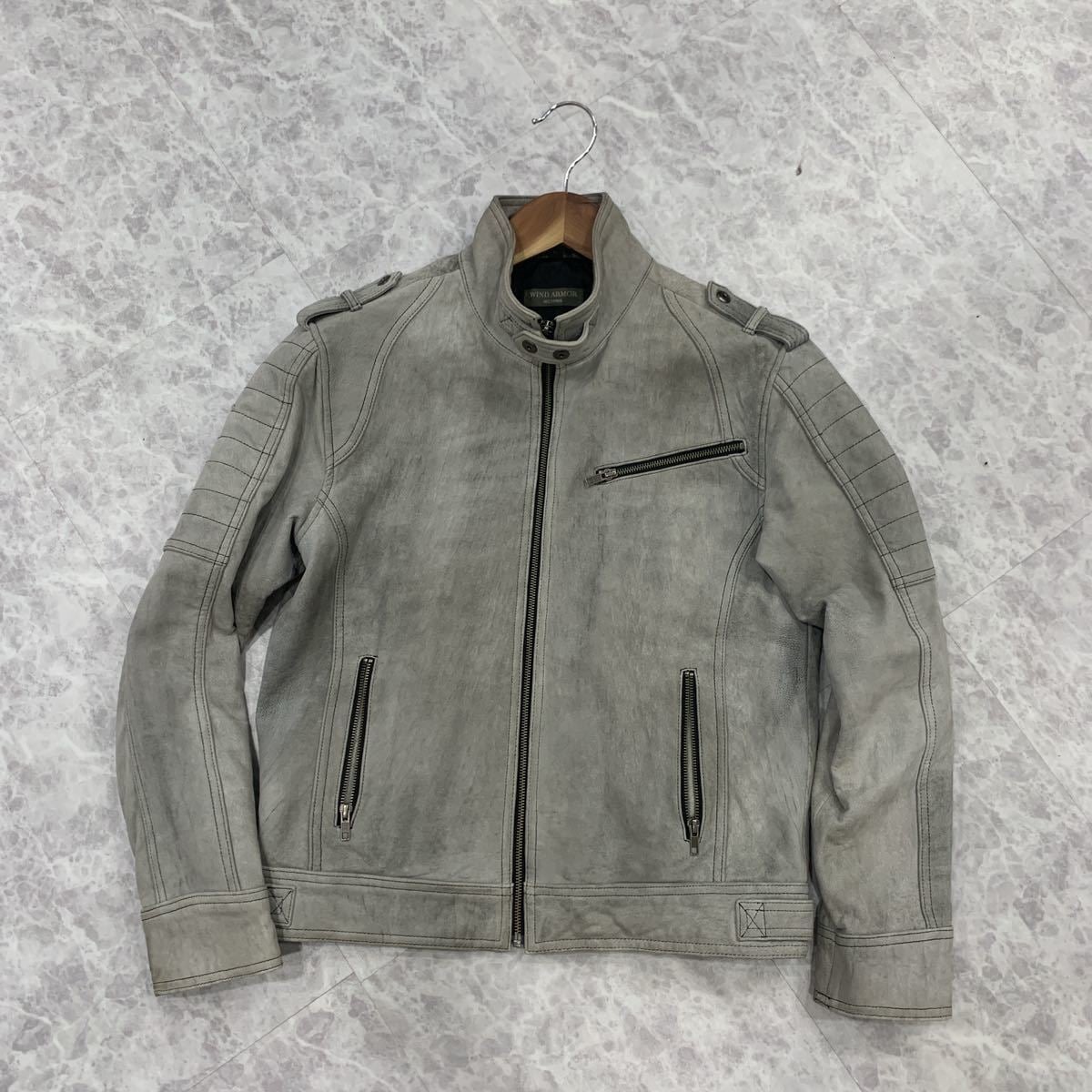 ストラム STRUM キルティングレザーJK サイズM 羊革