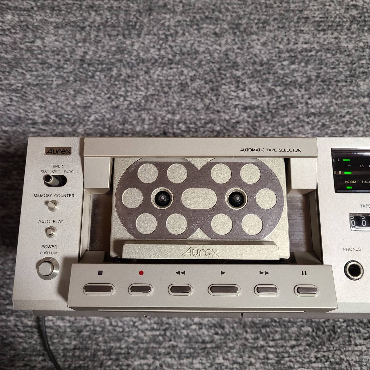 【やや傷や汚れあり】1円〜 Aurex オーレックス SS335W スピーカー 音響機器 オーディオ ※現状渡し/音出しOK！ 170×2個