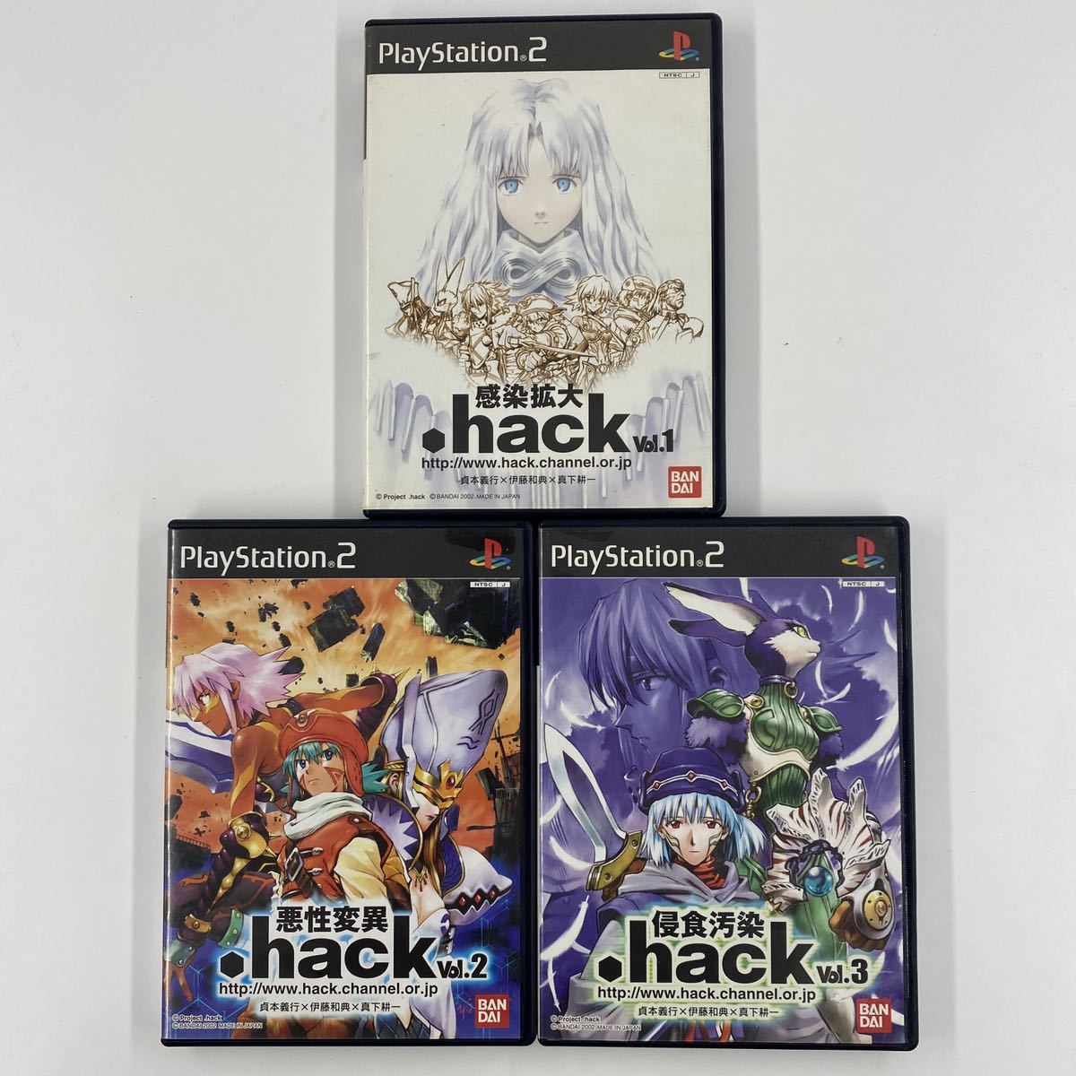 【傷や汚れあり】PS2 .hack // vol.1 vol.2 vol.3 セットの落札情報詳細 - Yahoo!オークション落札価格検索 ...