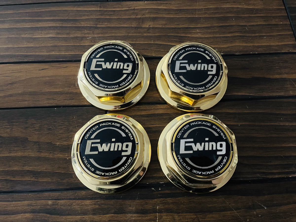 希少 未使用 WORK Ewing センターキャップ ホイールキャップ