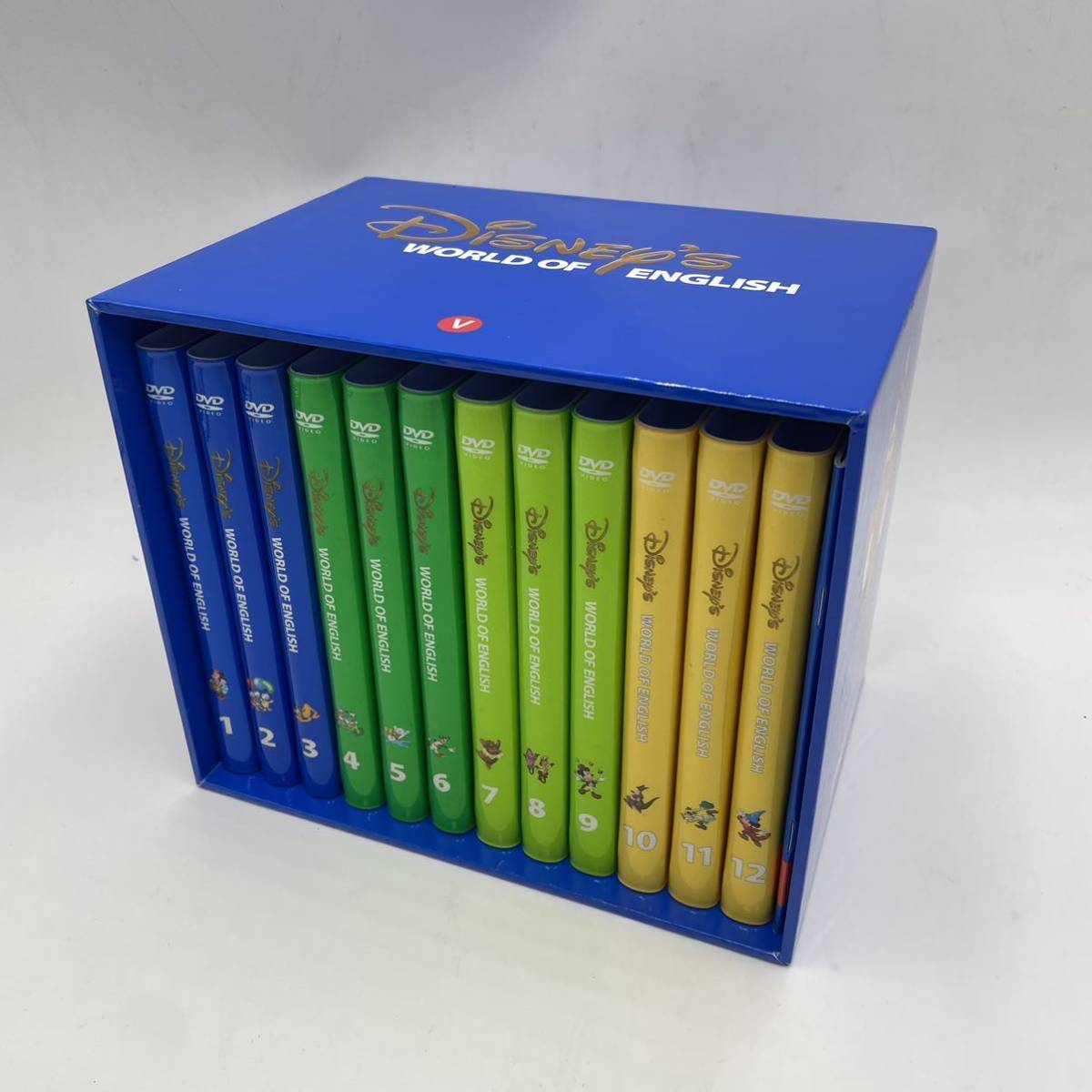 ☆ディズニー英語、DWE Step by Step1〜12巻 （目立った傷や汚れなし  