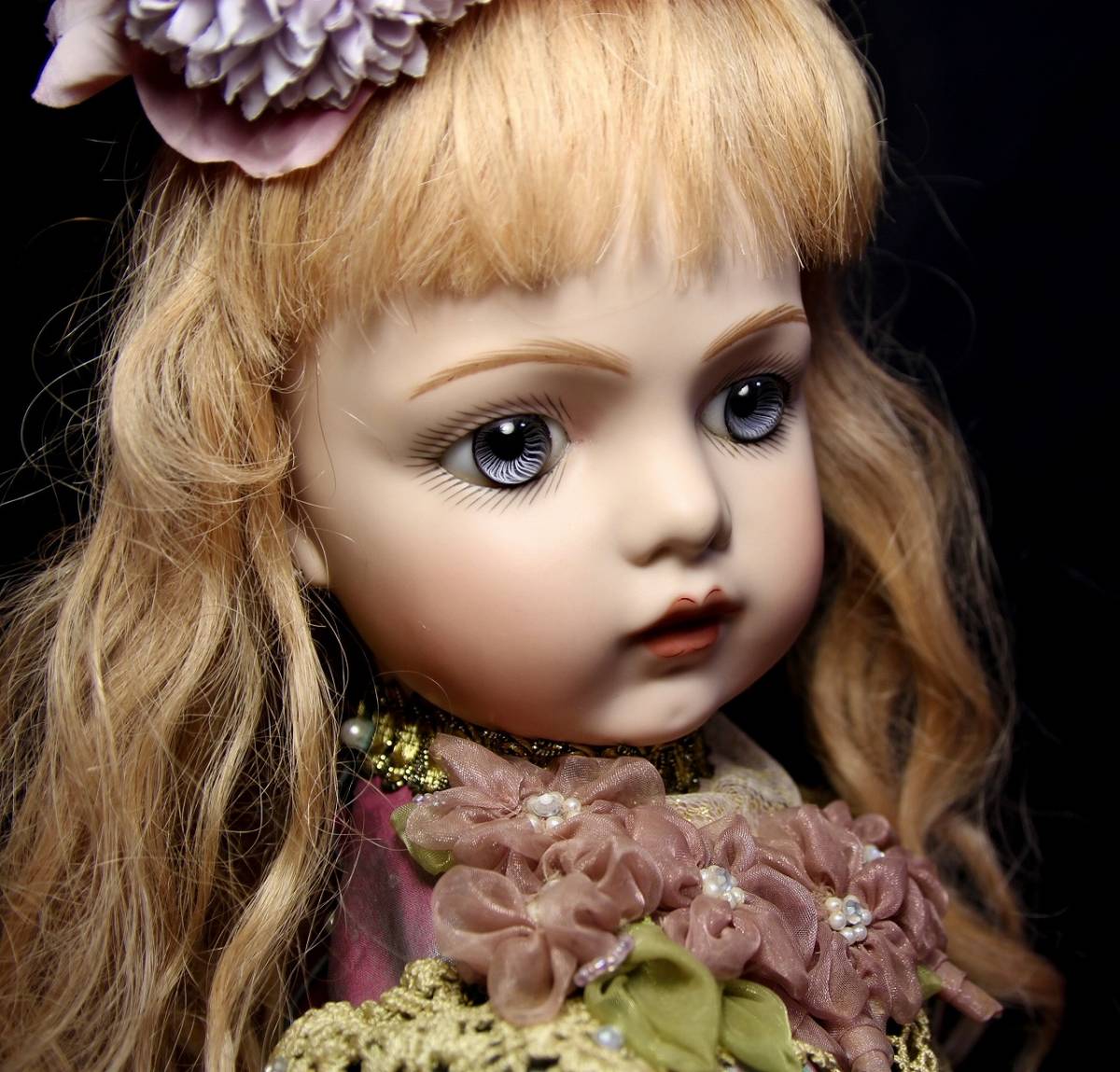 透明感！ブリュ・ジュン 68㎝ 作家様1点もの アンティークリプロ/SD