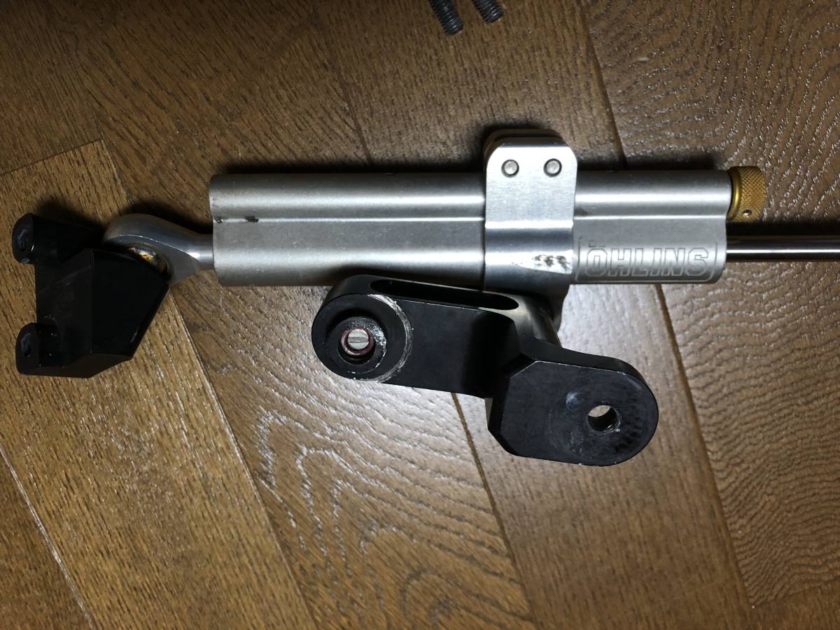 【目立った傷や汚れなし】OHLINS オーリンズ + Brock's Performance ブロックス・パフォーマンス Steering