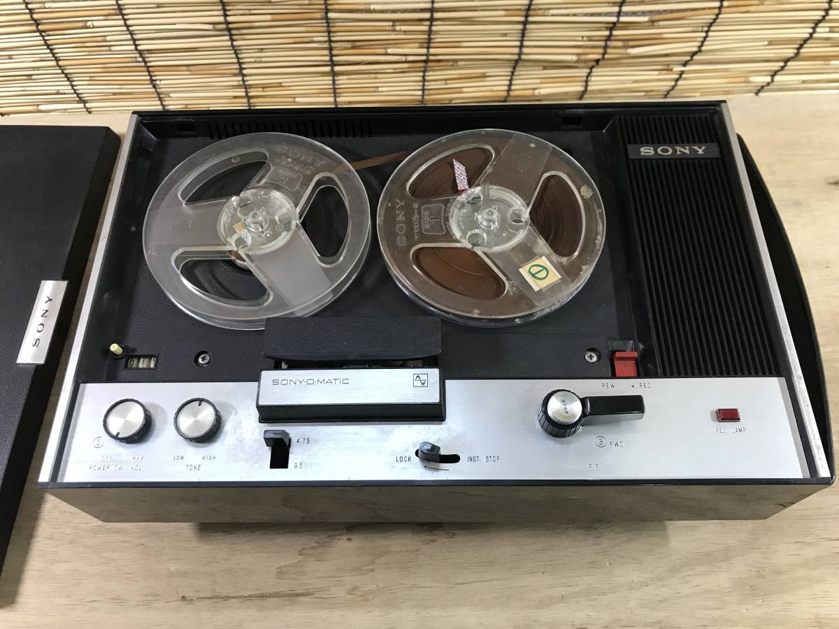 SONY ソニー オープンリール テープ レコーダー TC-800A 昭和レトロ SONY ソニー オープンリール テープレコーダー TC-800A