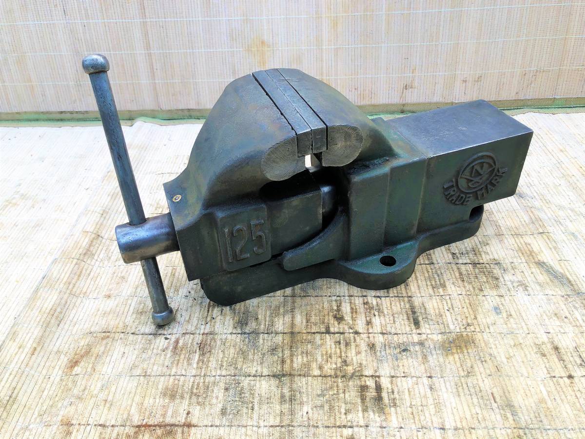 値下げ】ナベヤ 万力 125㎜ バイス 強力 安定