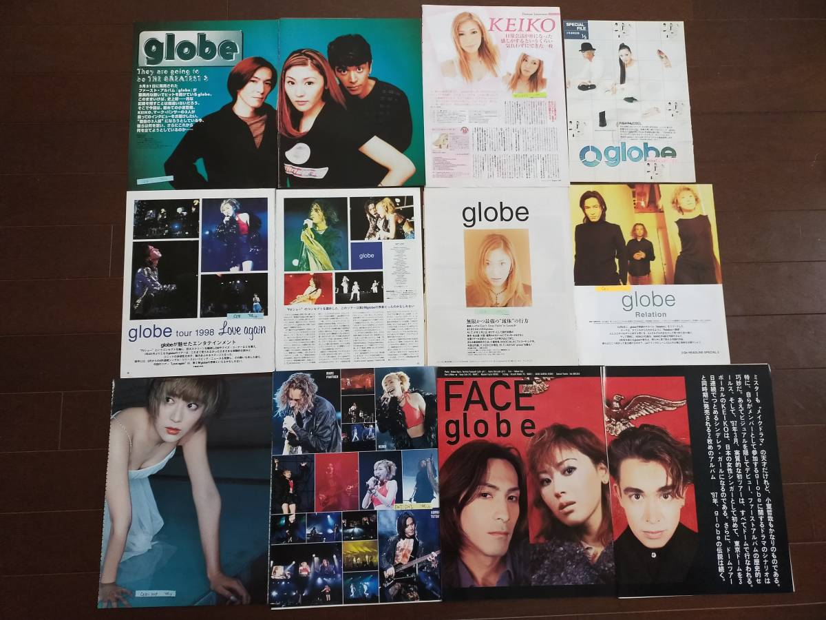 やや傷や汚れあり】globe/KEIKO 切り抜き 68ページの落札情報詳細