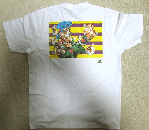 傷や汚れあり】ジョジョの奇妙な冒険 アディダス コラボ Tシャツ