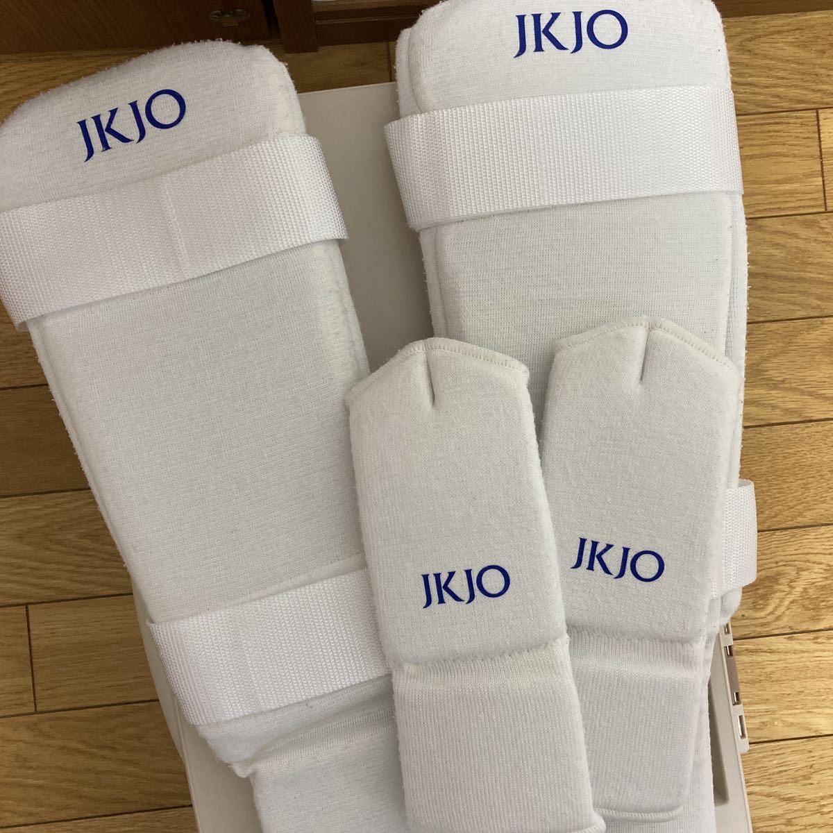 空手防具　キッズ　サポーター 4点セット JKJO 空手防具 キッズ Sサイズ