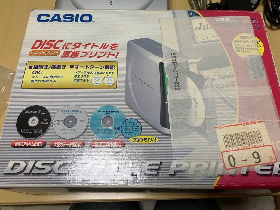 【やや傷や汚れあり】【中古】CASIO ディスクタイトルプリンター CW100 カシオ DISC TITLE PRINTERの落札情報詳細