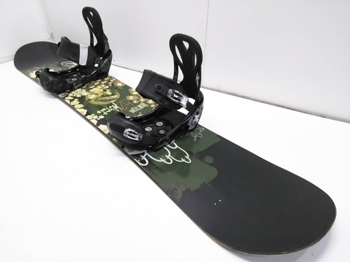 BURTON スノーボード 3点セット（ケース付） やや傷や汚れあり】BURTON