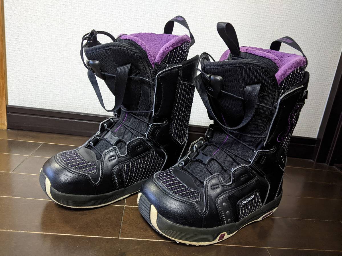 やや傷や汚れあり】【中古】 SALOMON サロモン スノーボード ブーツ