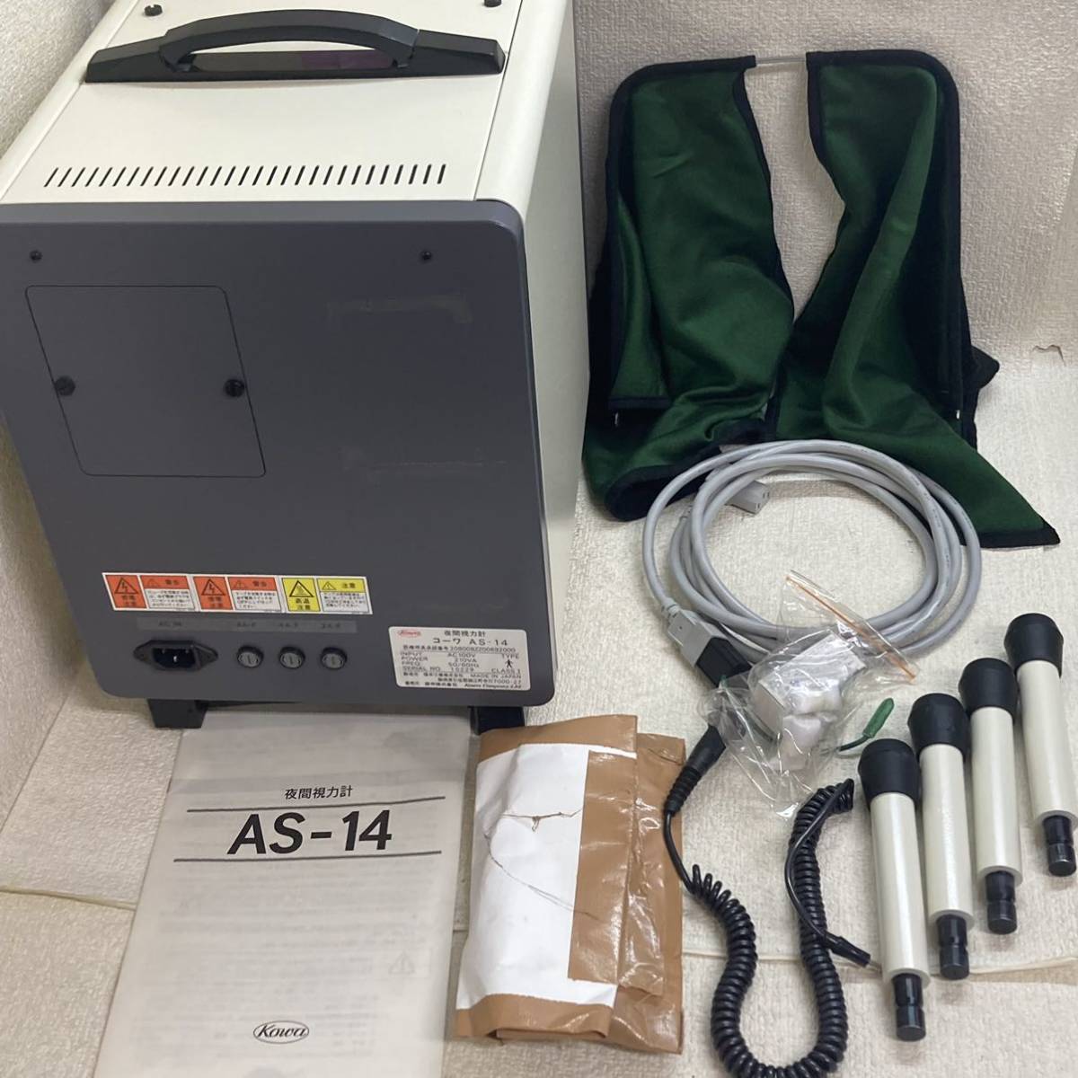 中古品　kowa AS-4F　自動視力計 品 kowa AS-4F 自動視力計