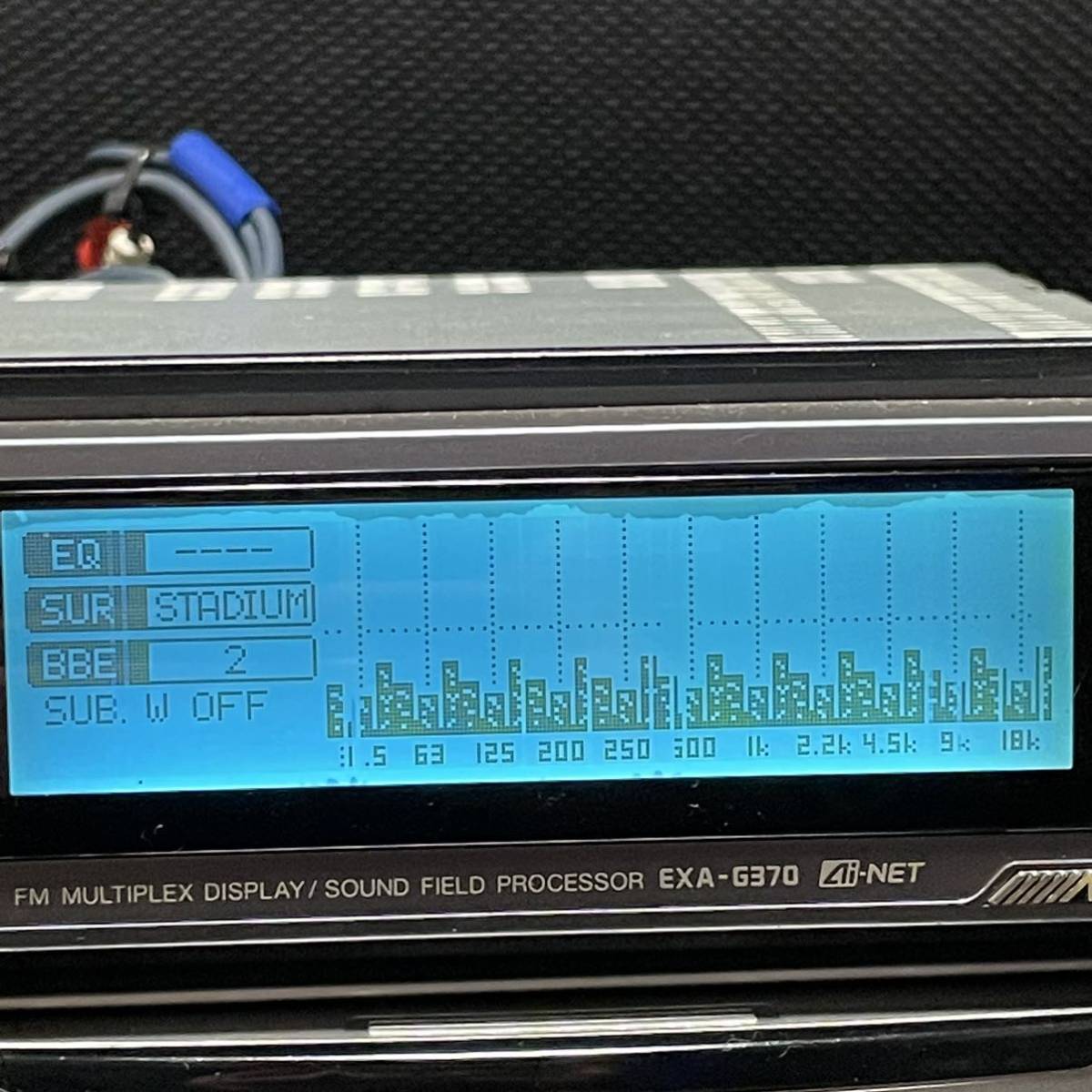 アルパイン プロセッサー EXA-G370 CDチェンジャー 3DA-7885J 傷や汚れ