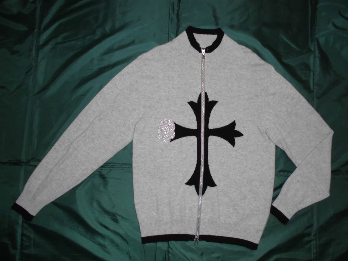 カシミヤ100% ダンスウィズドラゴンジップアップセーター